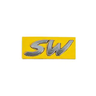SW uzraksts (64 x 21 mm) Peugeot 407 2004–2011 foto 1