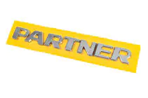 Peugeot Partner Tepee 2008–2018 Uzraksta emblēma Partner (215 x 25 mm) foto 2