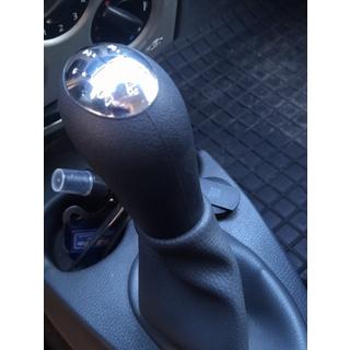 Pārnesumu pārslēga rokturis 8200079112 (melns ar hromu) Dacia Logan I 2005–2008 foto 3