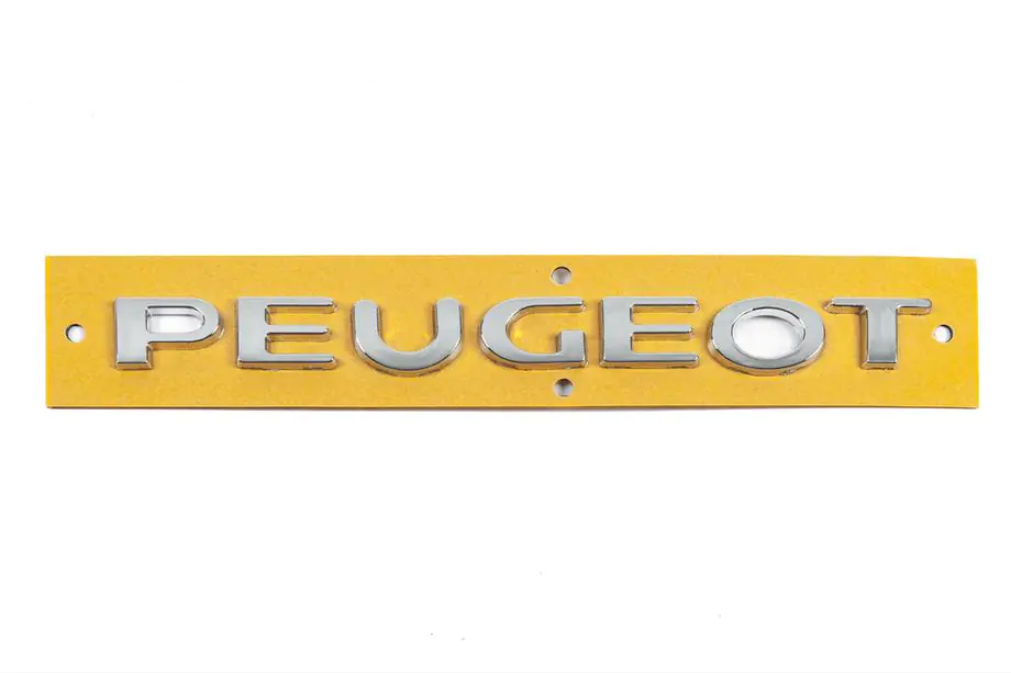 Peugeot 308 2007–2013 Peugeot uzraksts 8665.VF (180 x 16 mm) Foto 1