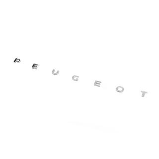Peugeot uzraksta emblēma (630 x 25 mm) foto 2