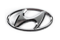 Hyundai I-20 2008–2012 Emblēma 86300-1J500 (125 x 65 mm) foto 1
