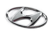 Hyundai I-20 2008–2012 Emblēma 86300-1J500 (125 x 65 mm) foto 2
