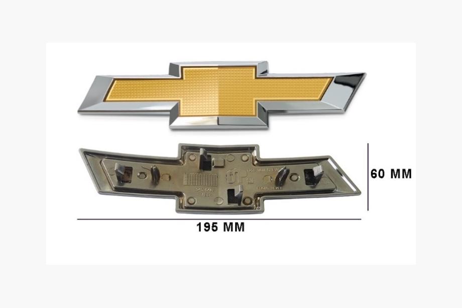Chevrolet emblēma (195 x 60 mm) Foto 3