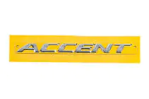 Hyundai Accent 2011–2017 Emblēma (uzraksts) Accent 86311-1R000 (190 mm x 16 mm) foto 1