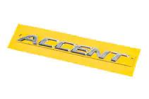 Hyundai Accent 2011–2017 Emblēma (uzraksts) Accent 86311-1R000 (190 mm x 16 mm) foto 2