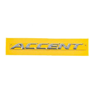Emblēma (uzraksts) Accent 86311-1R000 (190 mm x 16 mm) Hyundai Accent 2011–2017 foto 1