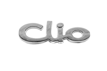 Renault Clio II 1998–2005 Emblēma "Clio" 7700849001 (95 x 30 mm) foto 1