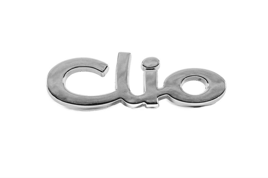 Renault Clio II 1998–2005 Emblēma "Clio" 7700849001 (95 x 30 mm) Image