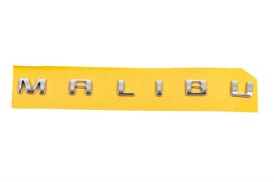 Chevrolet Malibu 2011–2018 Malibu uzraksts 84290798 (256 x 18 mm) Image