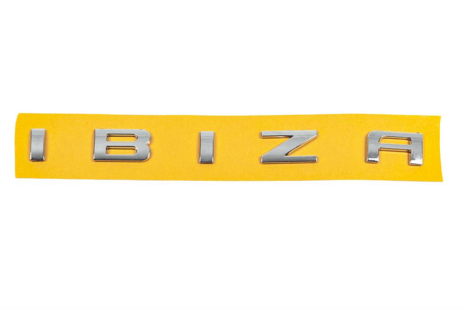 Seat Ibiza 2017– Ibiza uzraksts 6L6853687A (275 mm x 25 mm) Image