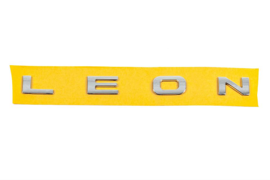 Seat Leon 2005–2012 Leon 2005-2012 uzraksts 1p0853687739 (278 mm x 25 mm) Image