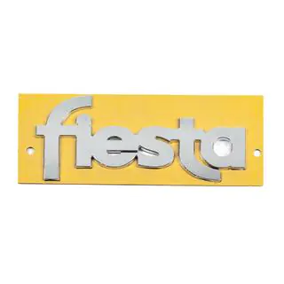 Fiesta uzraksta emblēma YS61B42528AA (117 mm x 52 mm) foto 1