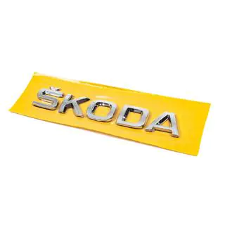 Skoda uzraksts 5JA853687 (155 mm x 27 mm) foto 2