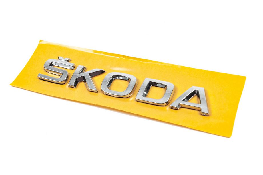Skoda uzraksts 5JA853687 (155 mm x 27 mm) Foto 2