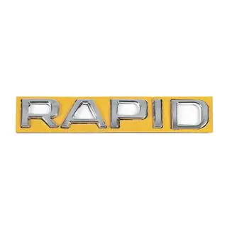 Rapid uzraksts (130 x 22 mm) foto 1