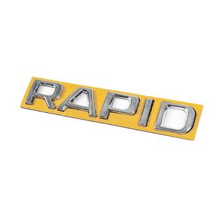Rapid uzraksts (130 x 22 mm) Skoda Rapid 2012–2019 foto 2