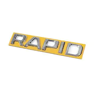 Rapid uzraksts (130 x 22 mm) foto 2