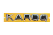 Skoda Karoq 2018– Karoq uzraksta emblēma (148 mm x 25 mm) foto 1
