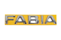 Skoda Fabia 2014–2021 Fabia uzraksts (130 x 22 mm) foto 1