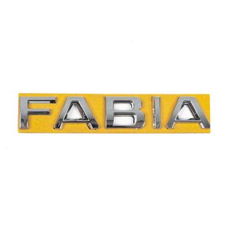 Fabia uzraksts (130 x 22 mm) Skoda Fabia 2014–2021 foto 1