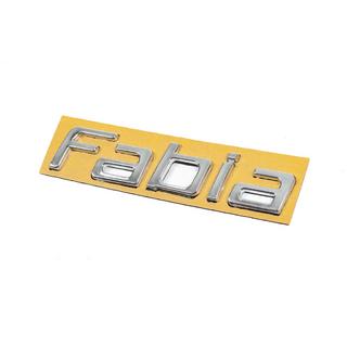 Fabia uzraksts (125 x 25 mm) Skoda Fabia 2007–2014 foto 2