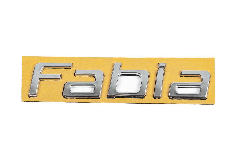 Skoda Fabia 2007–2014 Fabia uzraksts (125 x 25 mm) Image