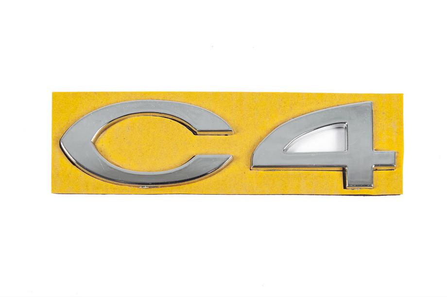 Citroen C-4 2004–2010 C4 8665.Y4 uzraksta emblēma (108 x 30 mm) Image