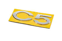 Citroen C-5 2008–2017 Uzraksts C5 8666.28 (110 mm x 30 mm) foto 2