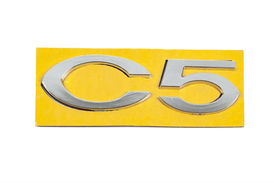 Citroen C-5 2008–2017 Uzraksts C5 8666.28 (110 mm x 30 mm) Image