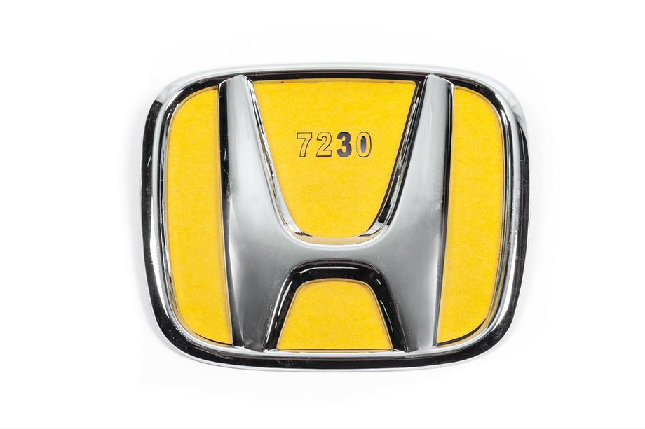 Honda Emblēma (hromēta, pašlīmējoša) 97 x 80 mm Image
