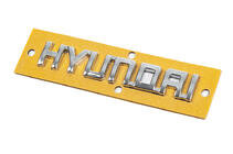 Hyundai uzraksts (10.0 cm x 1.5 cm) foto 2