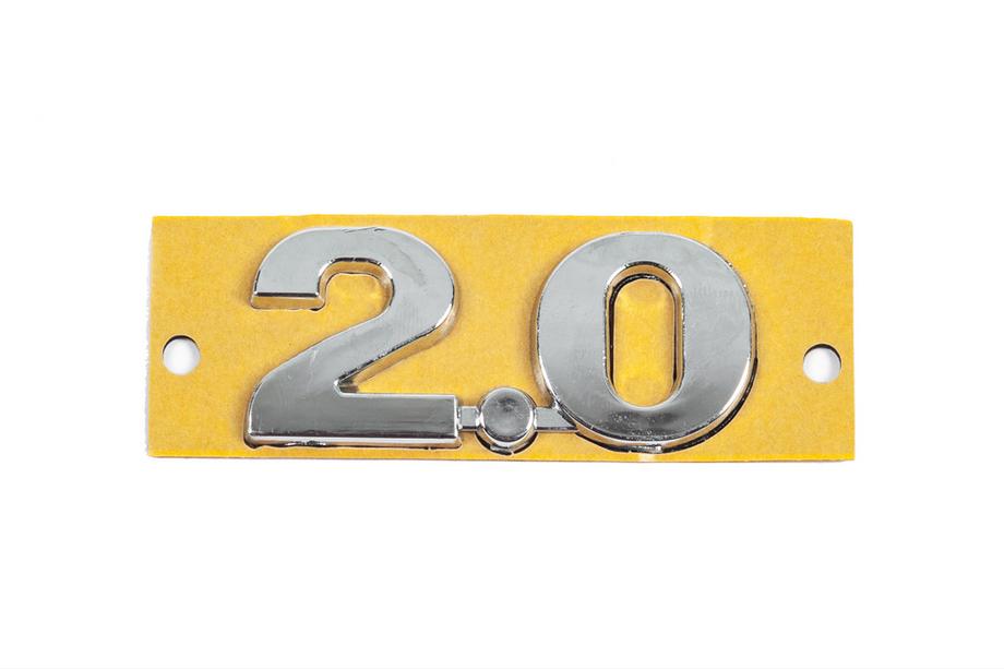 Volkswagen Uzraksts 2.0 (58 × 25 mm) Image
