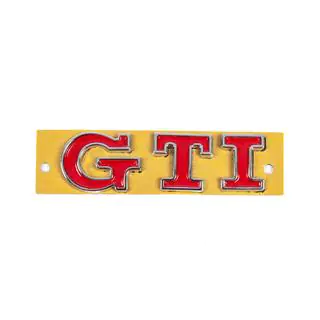 GTI uzraksts (90 x 25 mm) foto 1