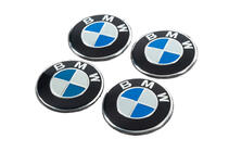 BMW Disku uzlīmes 56 mm J1012 (4 gab.) foto 2