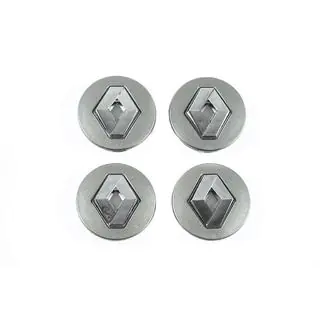 Diska centrālie vāciņi pelēki 5884 (56 mm uz 52 mm, 4 gab.) foto 2