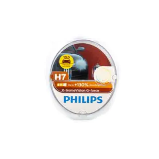 Philips H7 55W 12972XVG X-treme Vision G-Force +130% priekšējā luktura spuldze foto 1