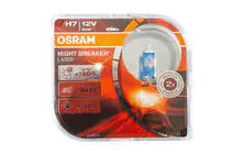 Osram H7 55W Night Breaker Laser 130% 64210NBL priekšējo lukturu spuldze foto 1