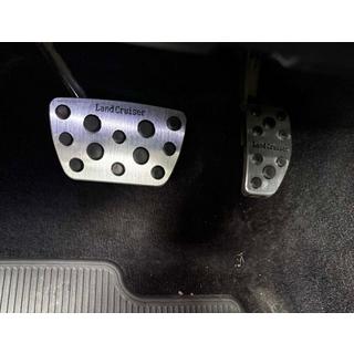 Pedāļu uzlikas 2016+ (komplekts) Toyota Land Cruiser 200 2007–2021 foto 1