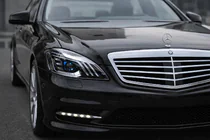 Mercedes S-class W221 2005–2013 Restailinga priekšējie lukturi (Maybach dizains X222) foto 1