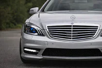 Mercedes S-class W221 2005–2013 Restailinga priekšējie lukturi (Maybach dizains X222) foto 3