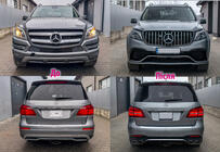 Mercedes GL/GLS klase X166 2012–2019 Restailinga komplekts no GL uz GLS AMG foto 2