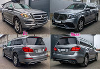 Mercedes GL/GLS klase X166 2012–2019 Restailinga komplekts no GL uz GLS AMG foto 1