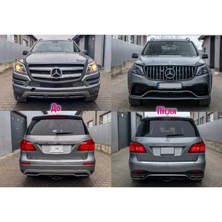 Restailinga komplekts no GL uz GLS AMG Mercedes GL/GLS klase X166 2012–2019 foto 2
