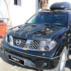 Nissan Navara 2006–2015 Motora pārsega uzliku komplekts DRAGON (3 gab.) foto 4