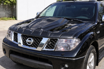 Nissan Navara 2006–2015 Motora pārsega uzliku komplekts DRAGON (3 gab.) foto 1