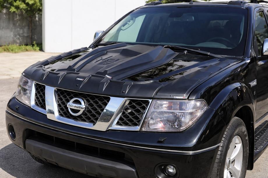Nissan Navara 2006–2015 Motora pārsega uzliku komplekts DRAGON (3 gab.) Image