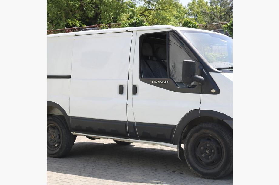 Ford Transit 2000–2014 EuroCap durvju moldingi (6 gab., ABS, īsā bāze) Image