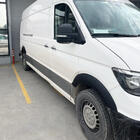 Volkswagen Crafter 2016– Platie spārnu arku uzlikas (4 gab., melnas) foto 2