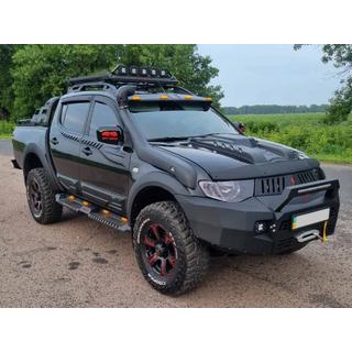 Durvju moldingi (4 gab., ABS) Mitsubishi L200 2006–2015 foto 3